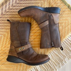 Merrell Travvy Waterproof Brown Leather Boots